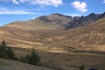 landscape in the mountains