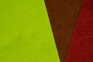 Fototapeta premium felt sheets. multi-colored background for decoration. abstraction, color geometry.