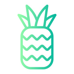 pineapple gradient icon