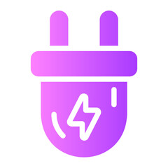 plug gradient icon