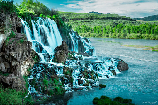 Idaho Waterfall Long Exposure