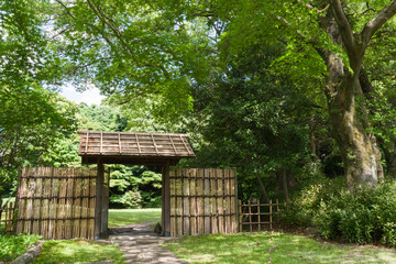 三の丸庭園の門・文化のみち（名古屋市）