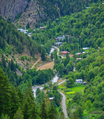 village in the mountains