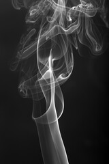 abstract white smoke closeup