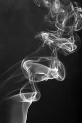 abstract white smoke