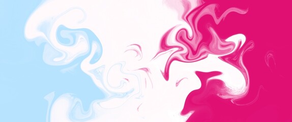 Bisexual Pride Flag - Abstract Swirls