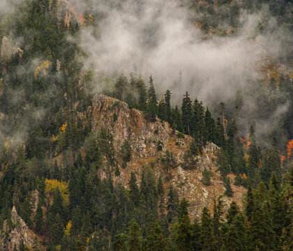 Mountain ,Nature and House Barhal,Artvin, Turkey