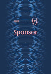 Soccer jersey design for sublimation 