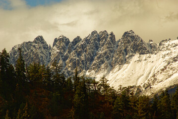 Mountain ,Nature and House  Barhal,Artvin, Turkey