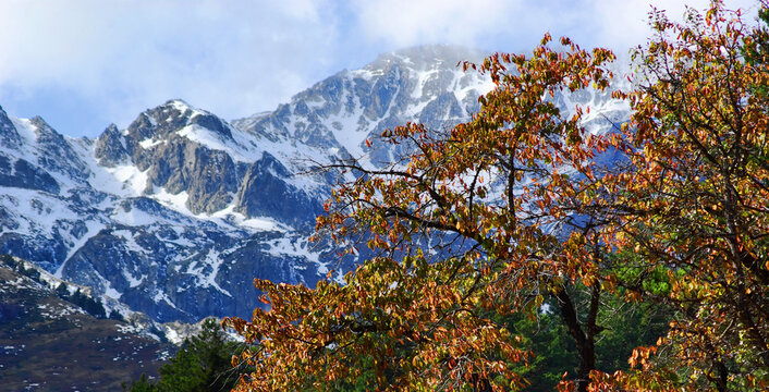 Mountain ,Nature and House  Barhal,Artvin, Turkey