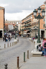 Ciudad de Segovia, comunidad autonoma de Castilla y Leon, pais de España o Spain
