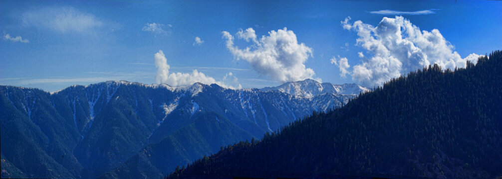 Mountain ,Nature and House  Barhal,Artvin, Turkey