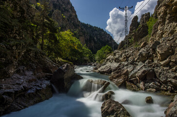 Mountain ,Nature and House  Barhal,Artvin, Turkey