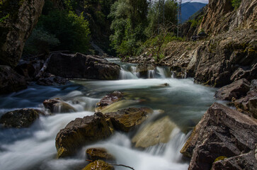 Mountain ,Nature and House  Barhal,Artvin, Turkey