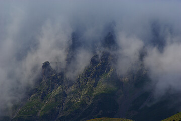 Mountain ,Nature and House  Barhal,Artvin, Turkey