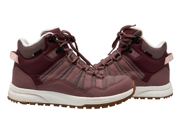 Pair of shoes isolates on white background