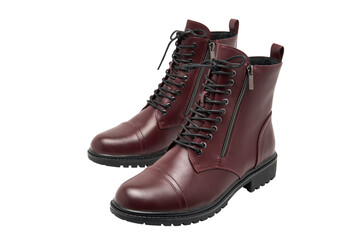 Pair of shoes isolates on white background