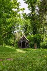 Chapelle Saint-Antoine dans la Forêt d'Andaine, près de Bagnols-de-l'Orne