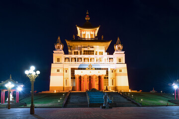 Naklejka premium Buddhist temple 