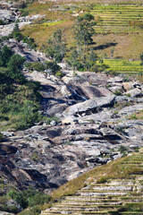 Cascade sèche 