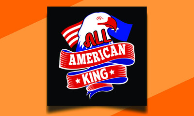 All American king 4th of July independent