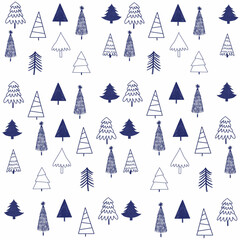 Obraz premium texture,textiles,fir trees of different shapes and types,different Christmas trees,fir trees,nature,holiday,christmas trees of different colors,Christmas trees of different shapes and types,blue,pink,