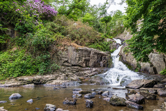 Grande Cascade de Mortain par un jour de printemps