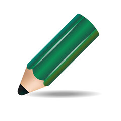 Pencil. School design. Office design. Vector illustration
