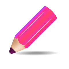 Pencil. School design. Office design. Vector illustration
