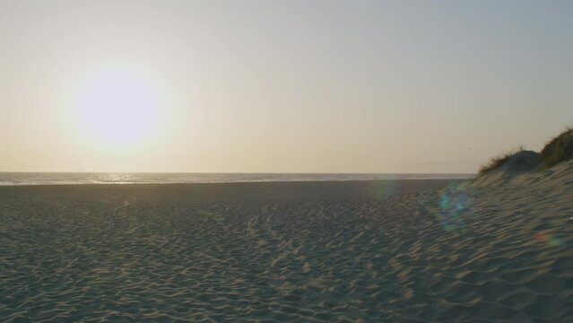 Beach Park at Sunset in Oxnard California