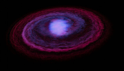 Eine Galaxy nur mit Shadern gemacht, mit Blender.