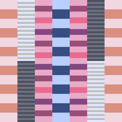 Multicolored loincloth pattern.checkers table.fabric pattern template.Abstract background.