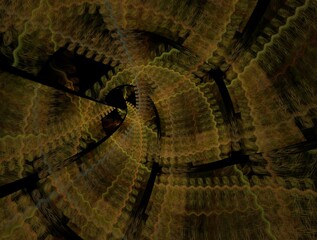 Obraz premium Imaginatory fractal abstract background Image