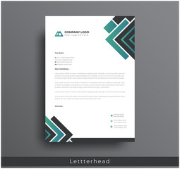 Modern Creative & Clean business style letterhead bundle of your corporate project design.set to print with vector & illustration. corporate letterhead bundle.