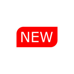 New item, label, tag, button