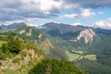 Fototapeta na wymiar Belagua corner. Navarrese Pyrenees. Roncal Valley