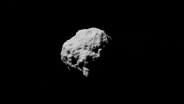 V&iacute;deo asteroide, meteorito. cometa. 4K