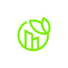 Leaf Building Logo Design 