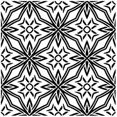 Abstract background with black and white pattern. Unique geometric vector swatch. Perfect for site backdrop, wrapping paper, wallpaper, textile and surface design. 