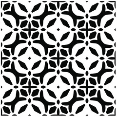 Abstract background with black and white pattern. Unique geometric vector swatch. Perfect for site backdrop, wrapping paper, wallpaper, textile and surface design. 