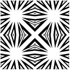 Abstract background with black and white pattern. Unique geometric vector swatch. Perfect for site backdrop, wrapping paper, wallpaper, textile and surface design. 