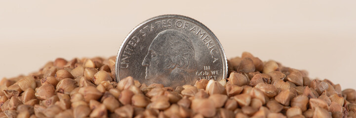 Prices for buckwheat, rising prices for crops. Global food crisis, rising prices in the USA....