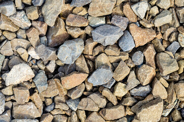 Abstract background with large pebbles. The concept of relaxing on the beach. High-quality photography