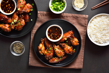 Honey-soy chicken wings