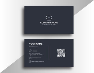 Business card design template, Clean professional business card template, visiting card, business card template.