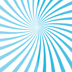 blue sunburst background