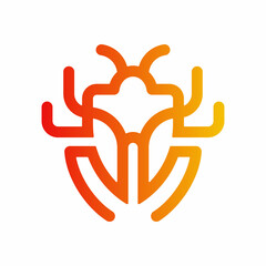 Simple Logo for Insect Killer Modern Logo Design