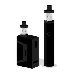 Electronic Cigarette Isolated Element Vaping Vape Elements for Vapor Bar and Vape Shop