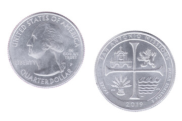 San Antonio Missions National Historic Park, America the Beautiful Commemorative Quarters