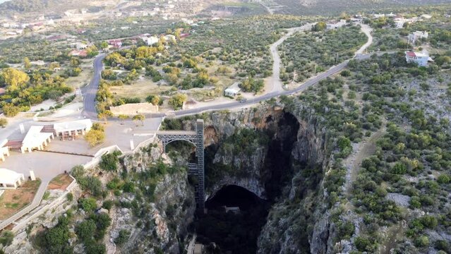 CennetCehennem is located from Silifke.They are natural formations formed by underground waters melting the lime layer for many years eventually collapsing the ceiling structure and emptying the water